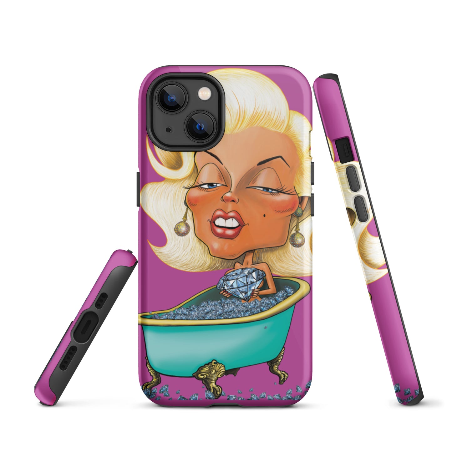 Tough iPhone case  - MARILYN by Darren Green