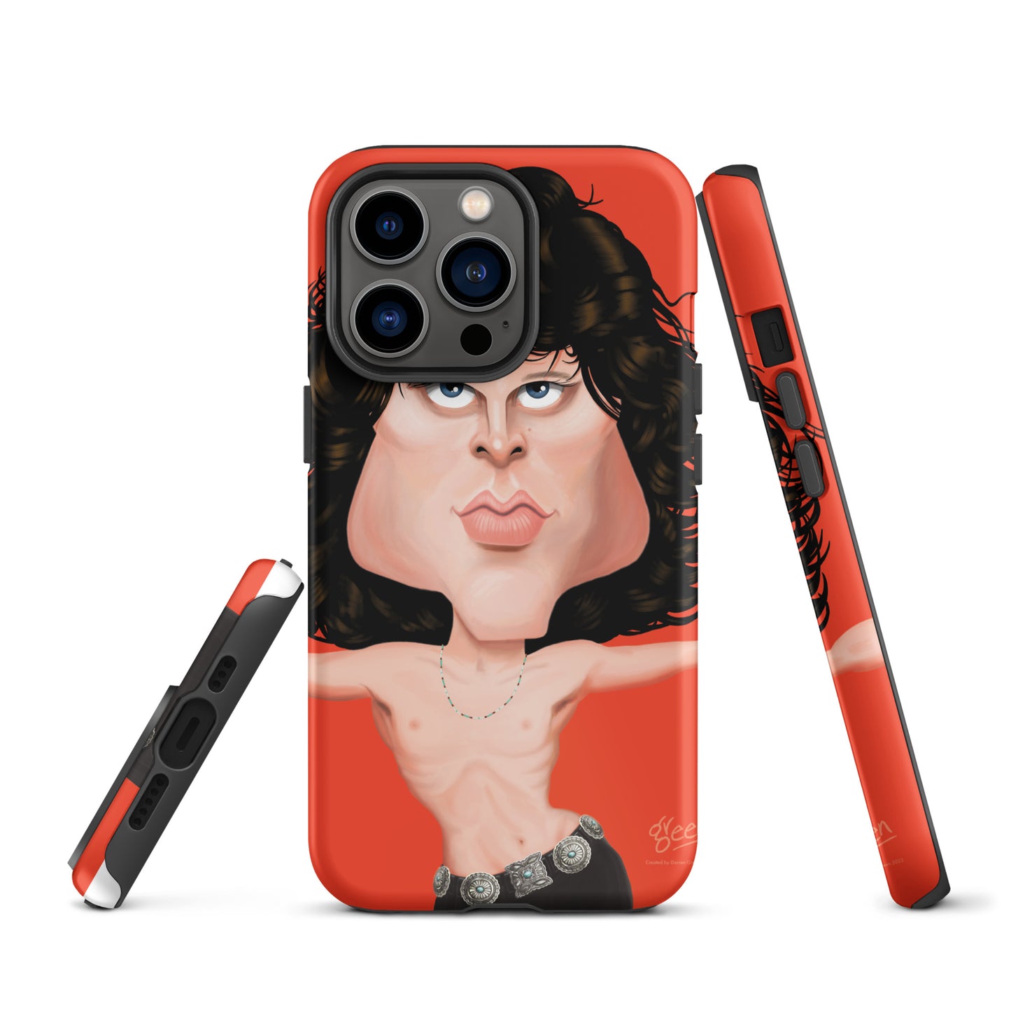 Tough iPhone case 'Jim' by Darren Green