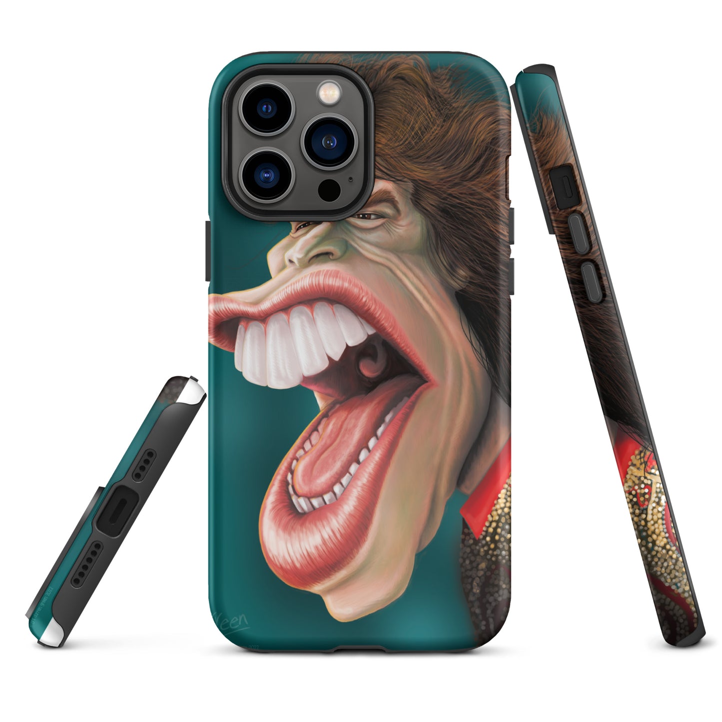 Tough iPhone case -  'Mick'  by Darren Green