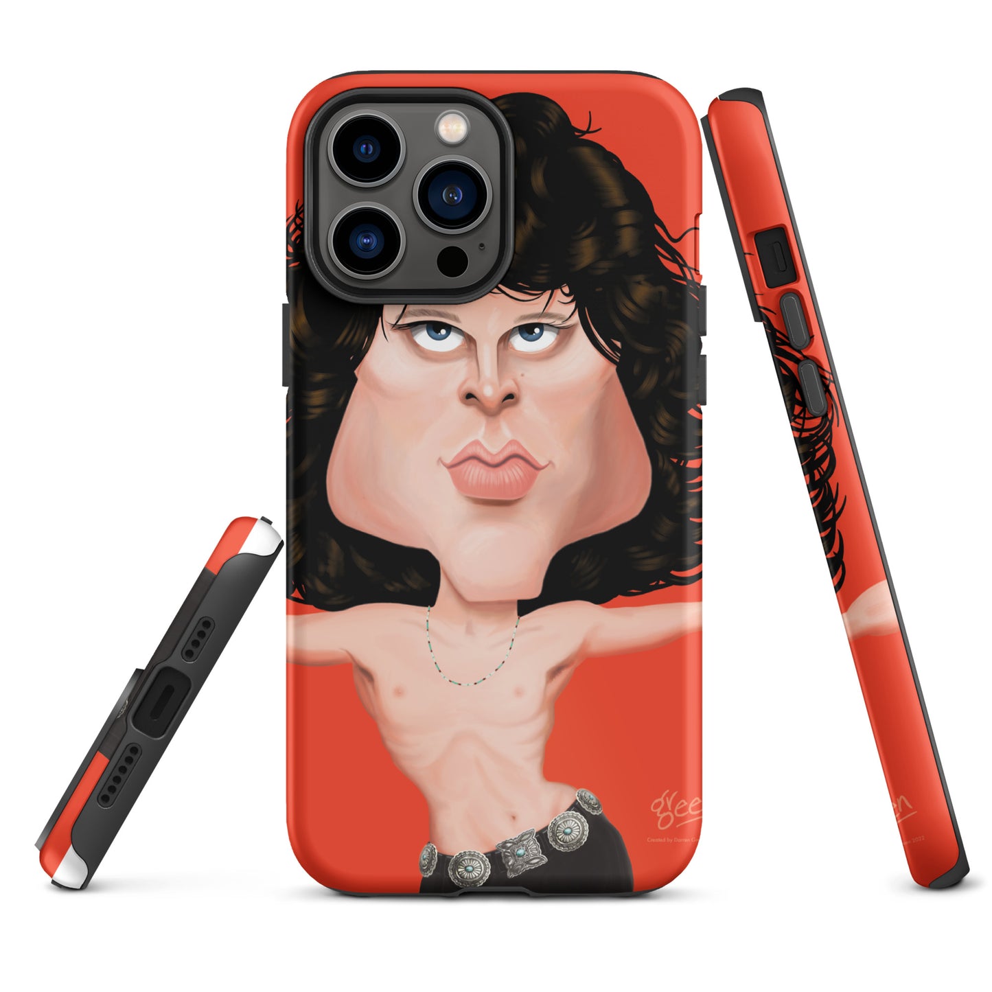 Tough iPhone case 'Jim' by Darren Green