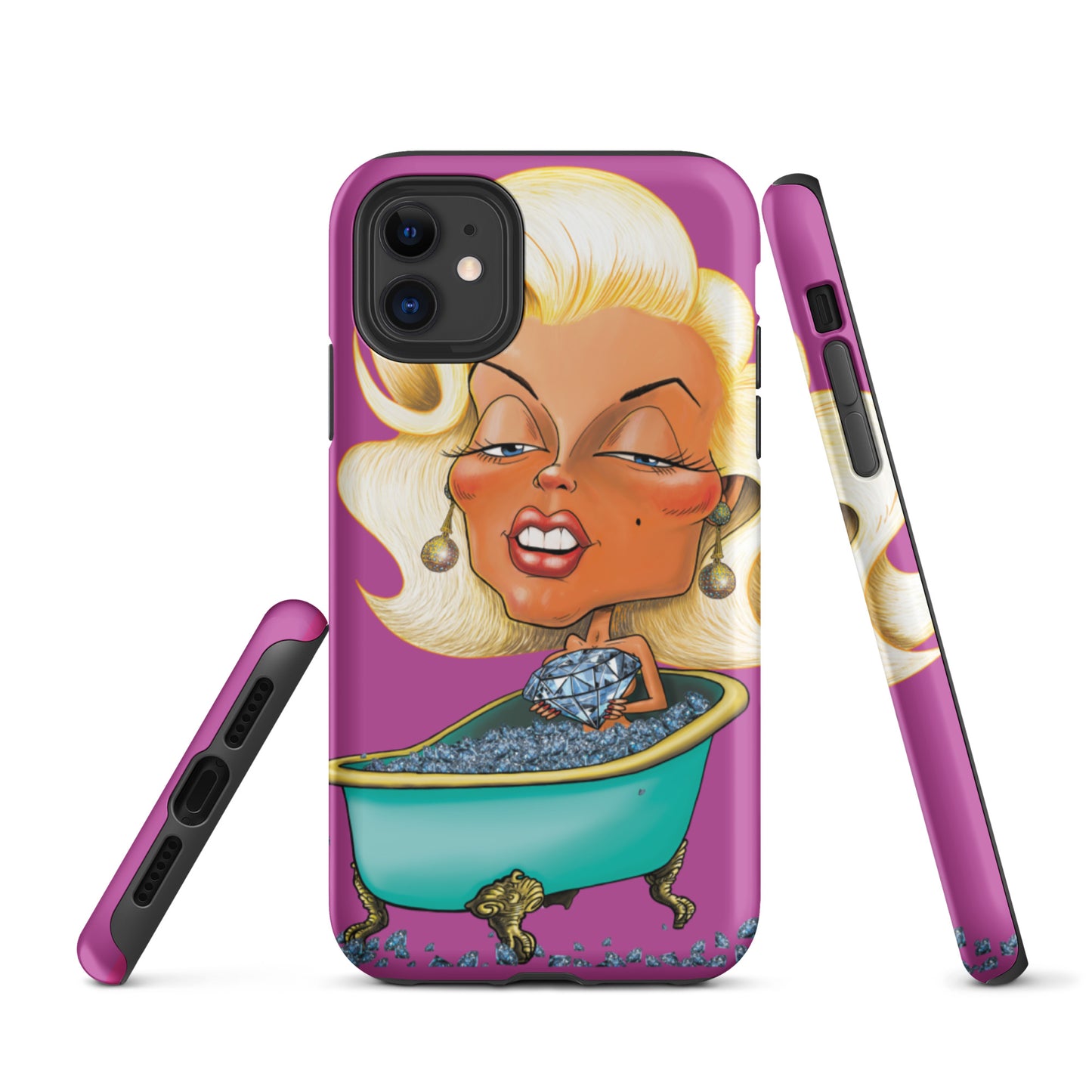 Tough iPhone case  - MARILYN by Darren Green