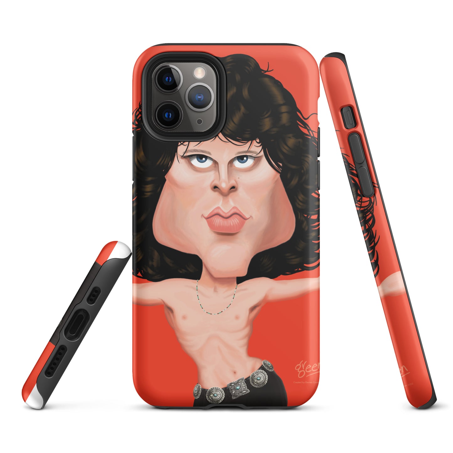 Tough iPhone case 'Jim' by Darren Green