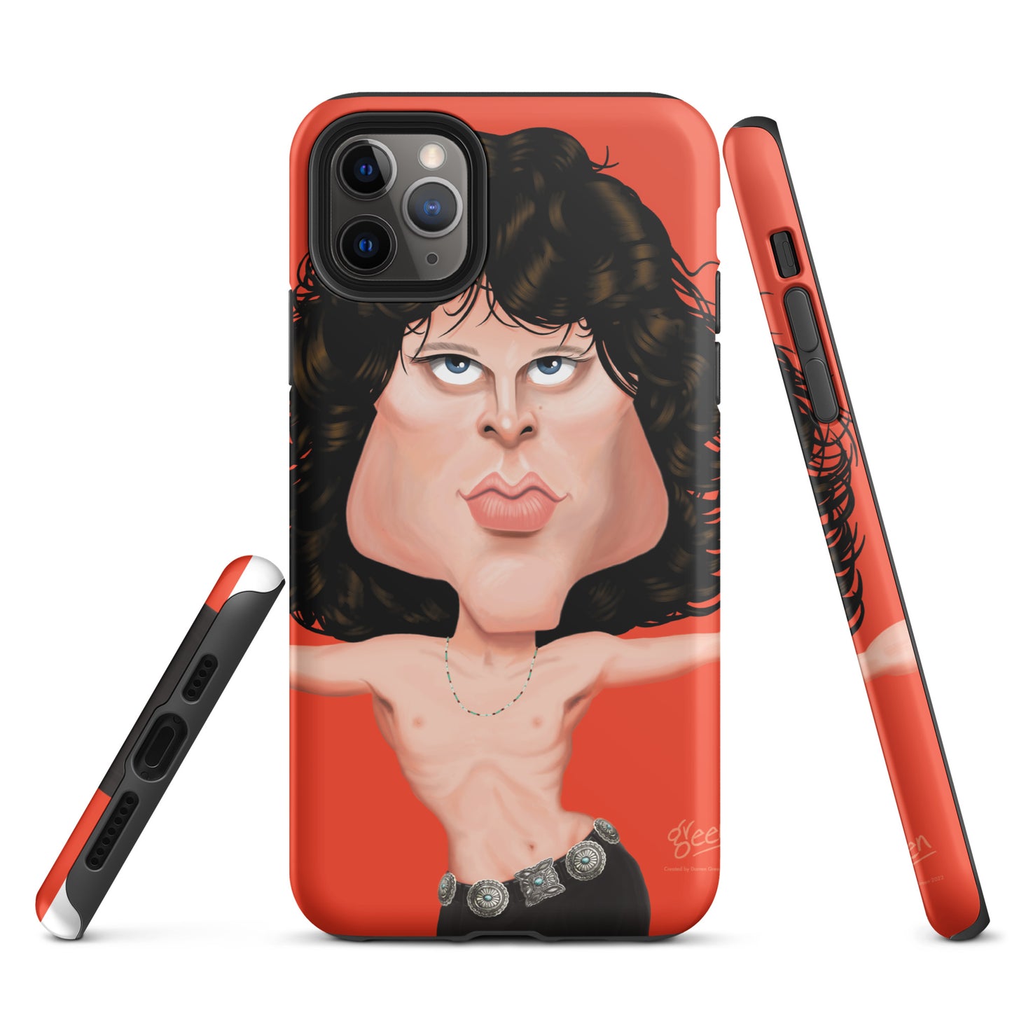 Tough iPhone case - 'Jim' by Darren Green