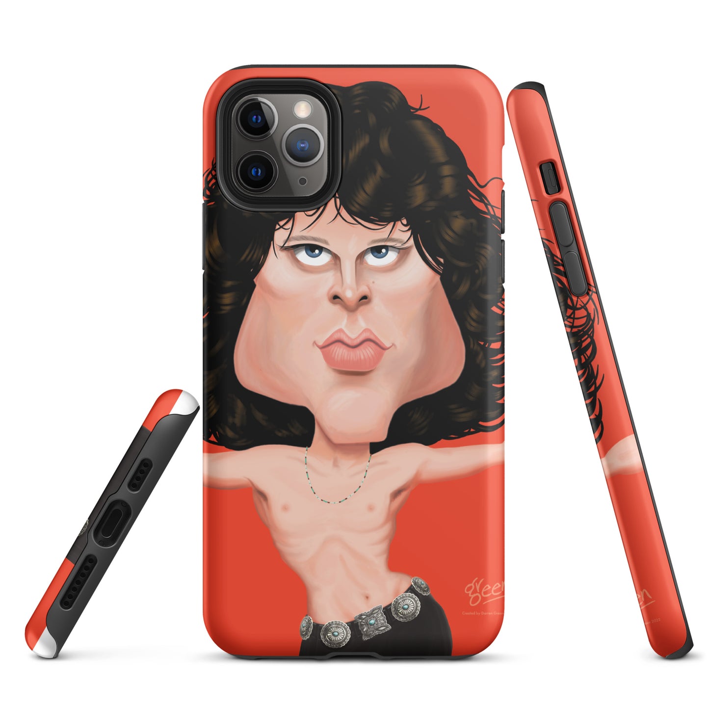 Tough iPhone case 'Jim' by Darren Green