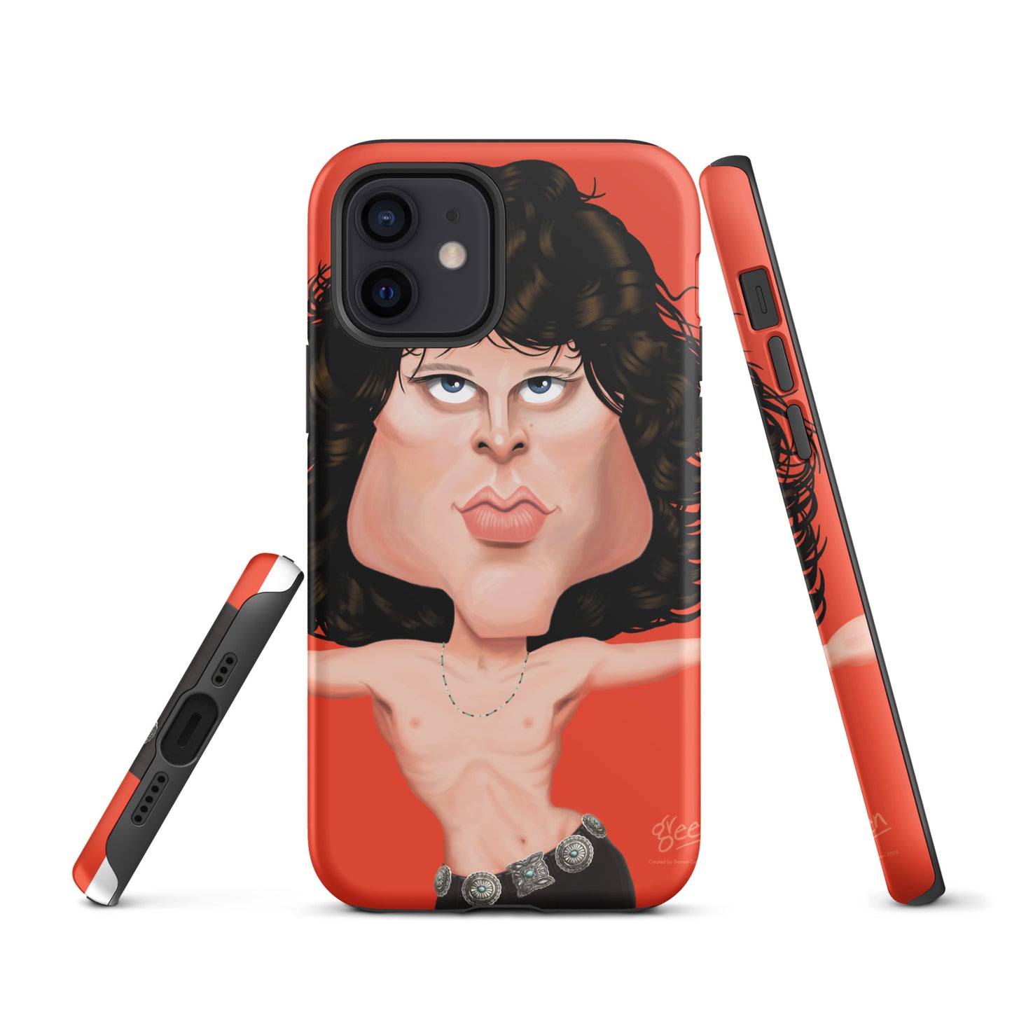 Tough iPhone case 'Jim' by Darren Green