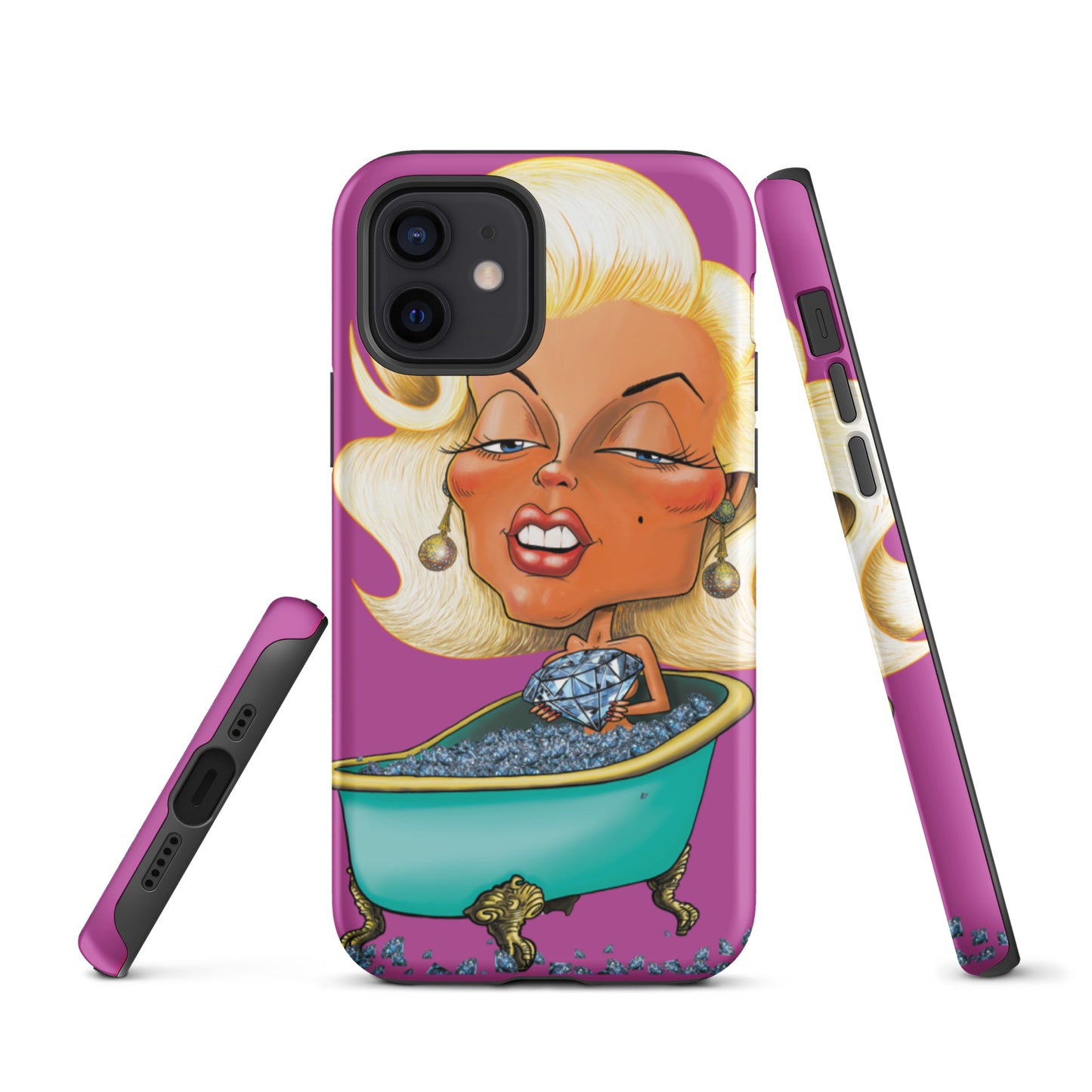 Tough iPhone case  - MARILYN by Darren Green