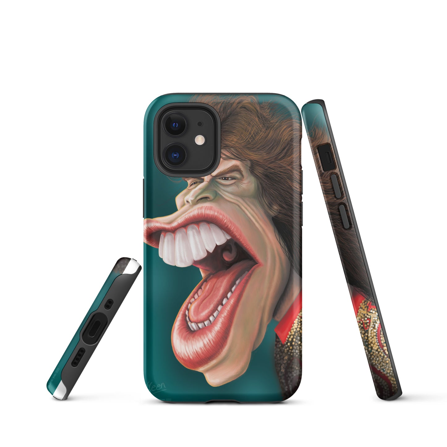 Tough iPhone case -  'Mick'  by Darren Green