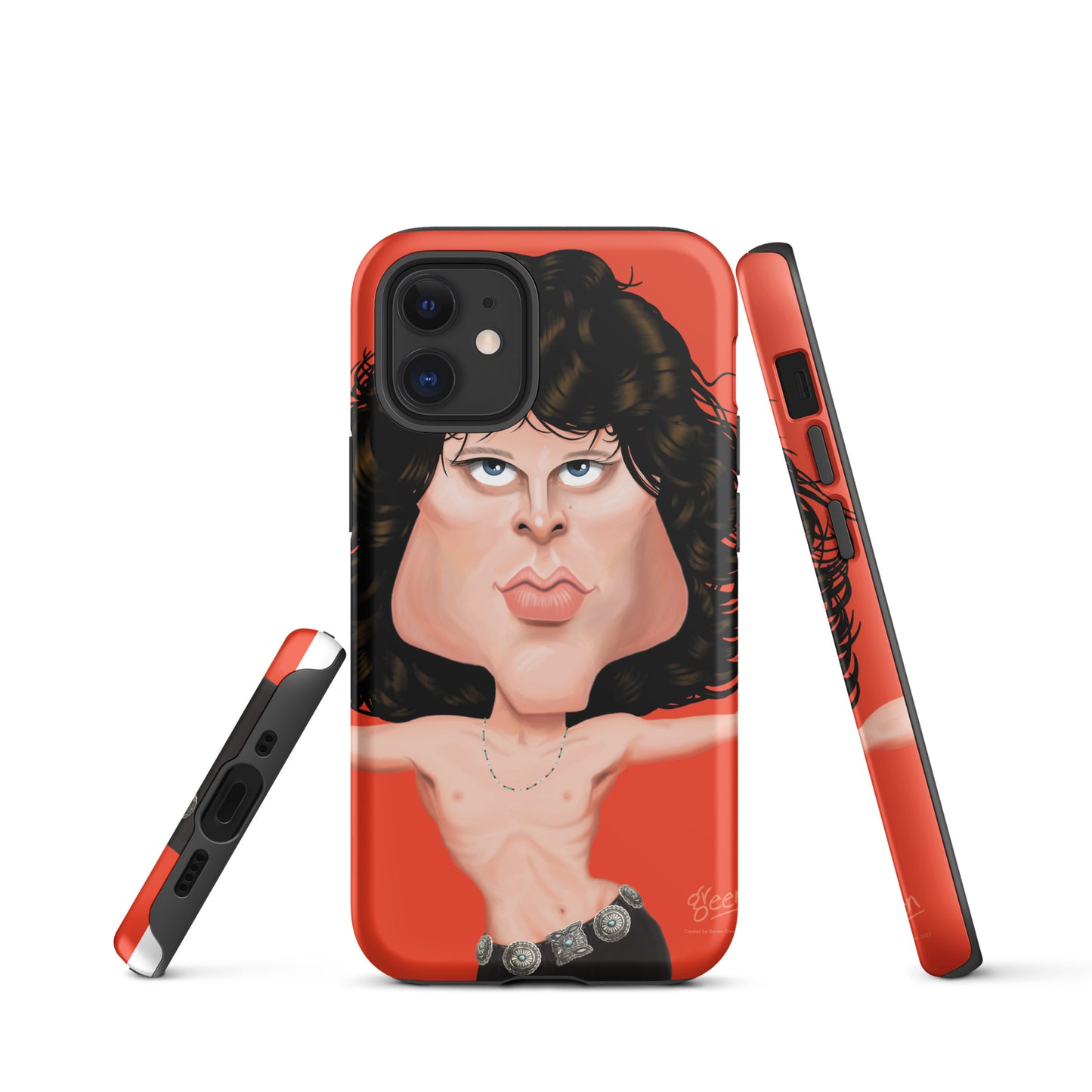 Tough iPhone case 'Jim' by Darren Green