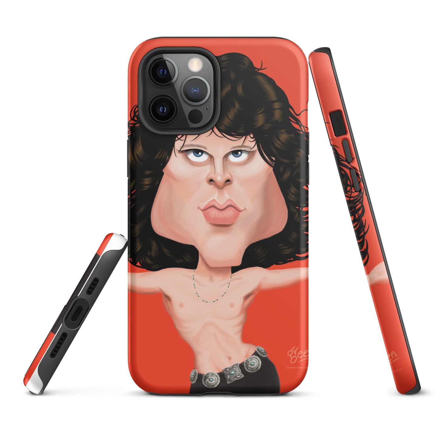 Tough iPhone case - 'Jim' by Darren Green