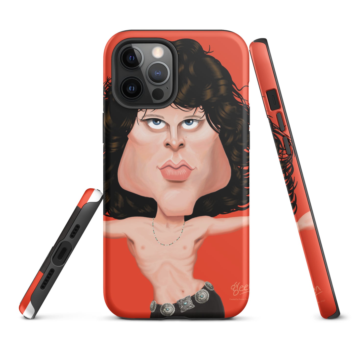 Tough iPhone case 'Jim' by Darren Green