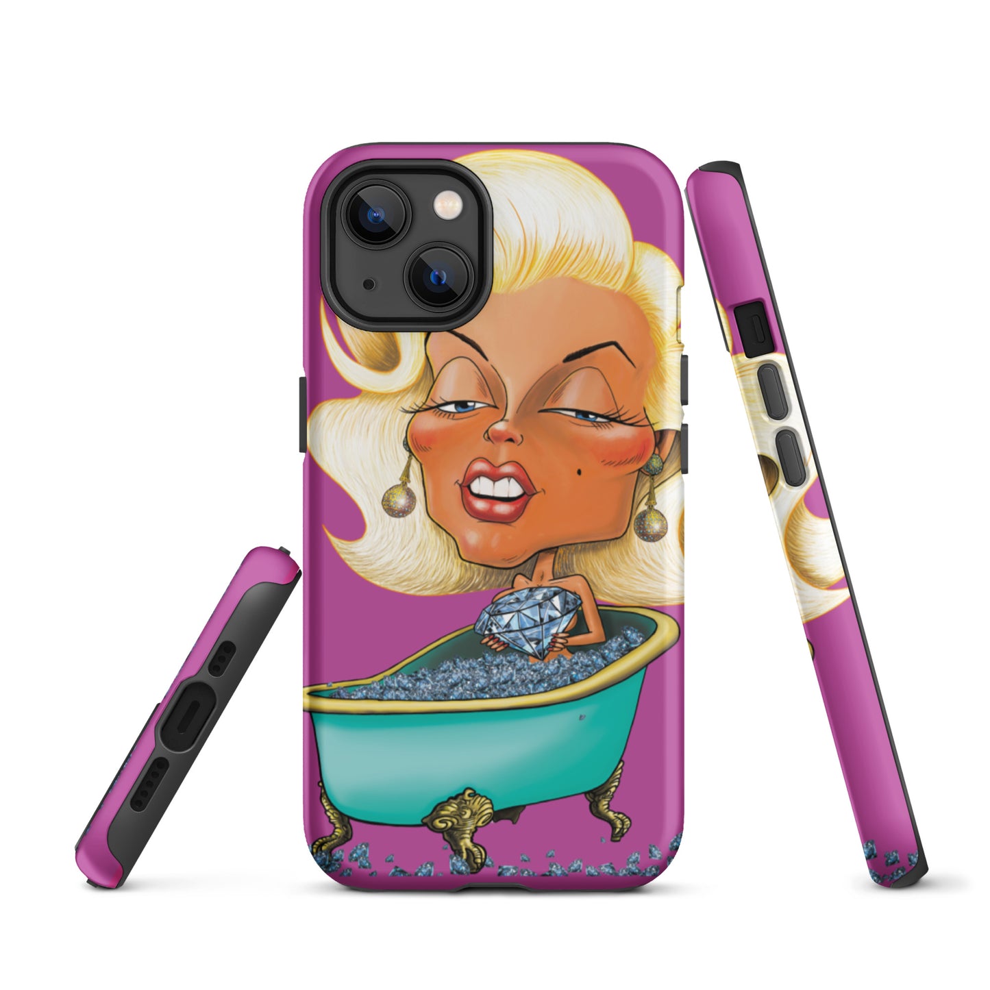 Tough iPhone case  - MARILYN by Darren Green