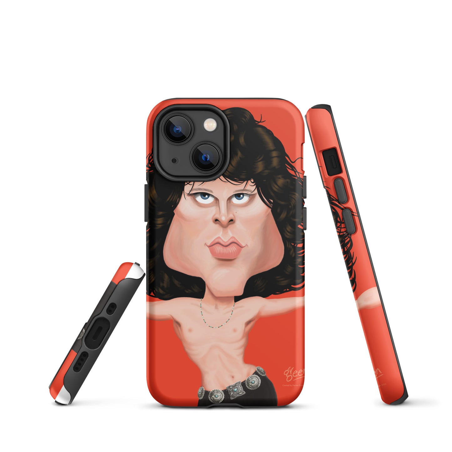 Tough iPhone case 'Jim' by Darren Green