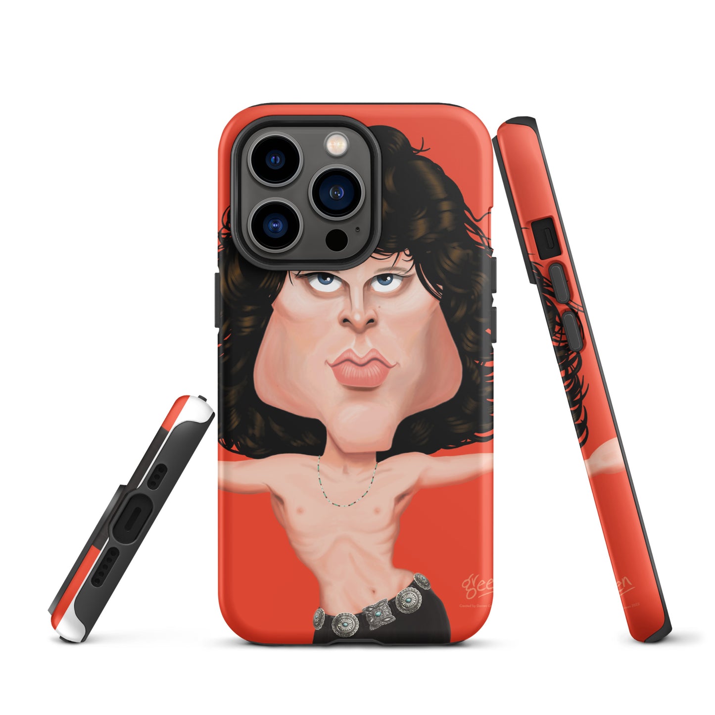 Tough iPhone case - 'Jim' by Darren Green