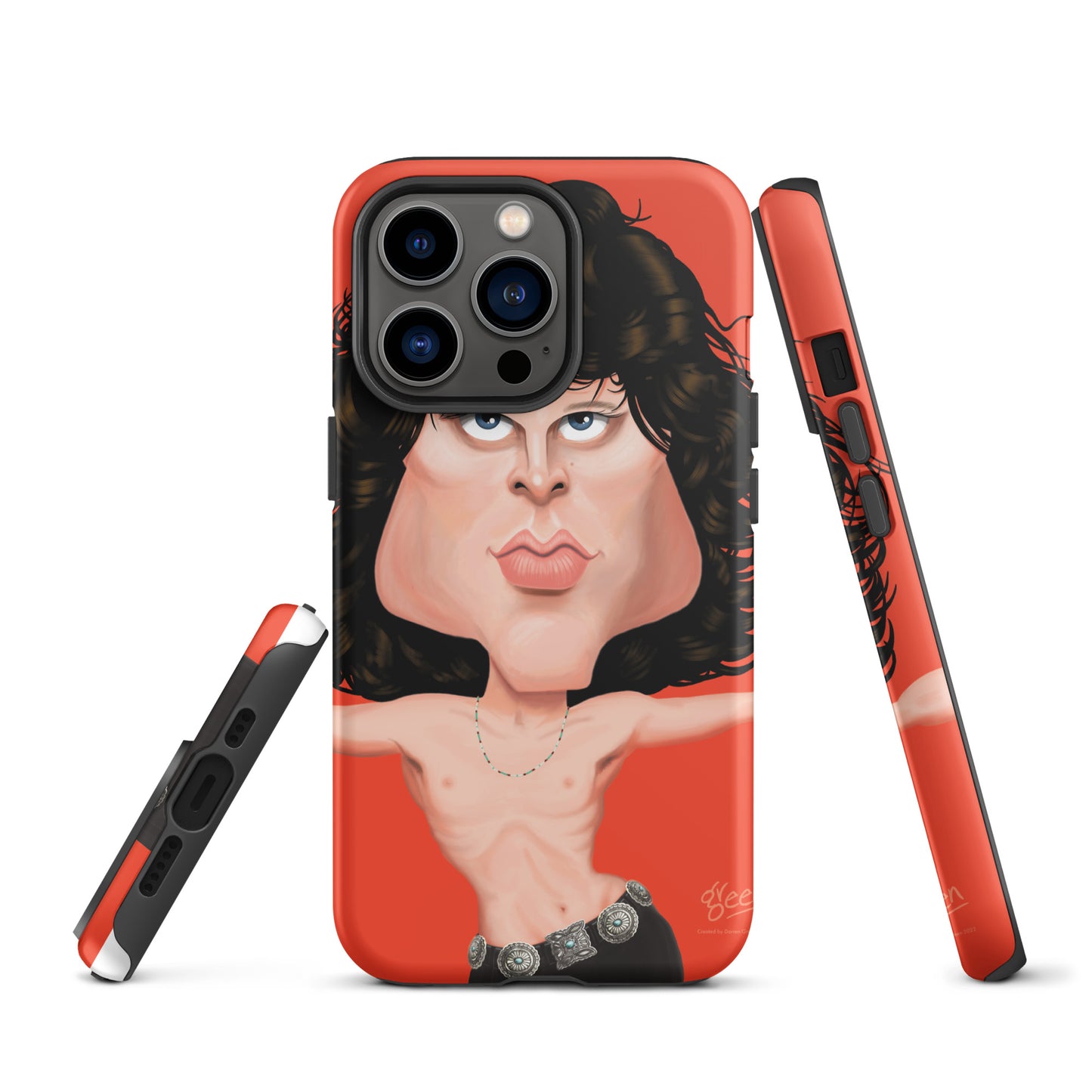 Tough iPhone case 'Jim' by Darren Green