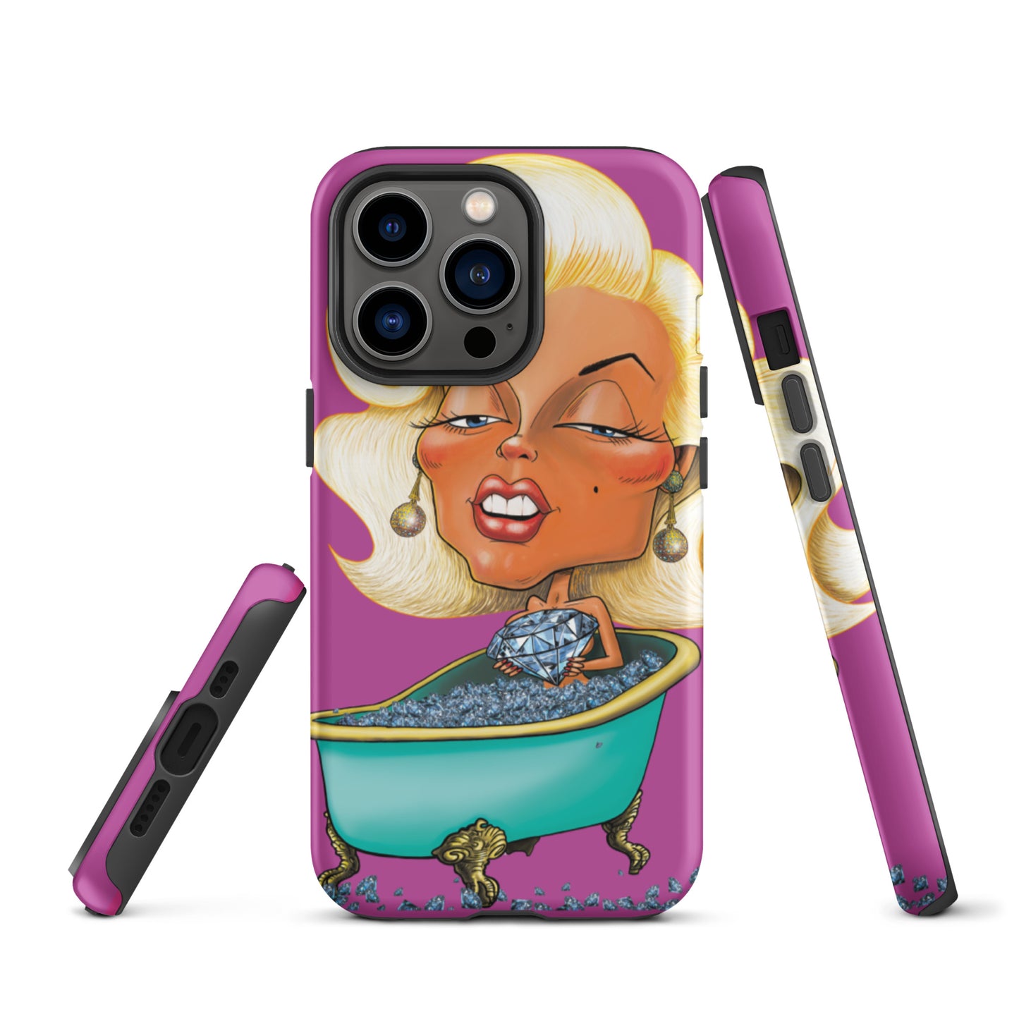 Tough iPhone case  - MARILYN by Darren Green