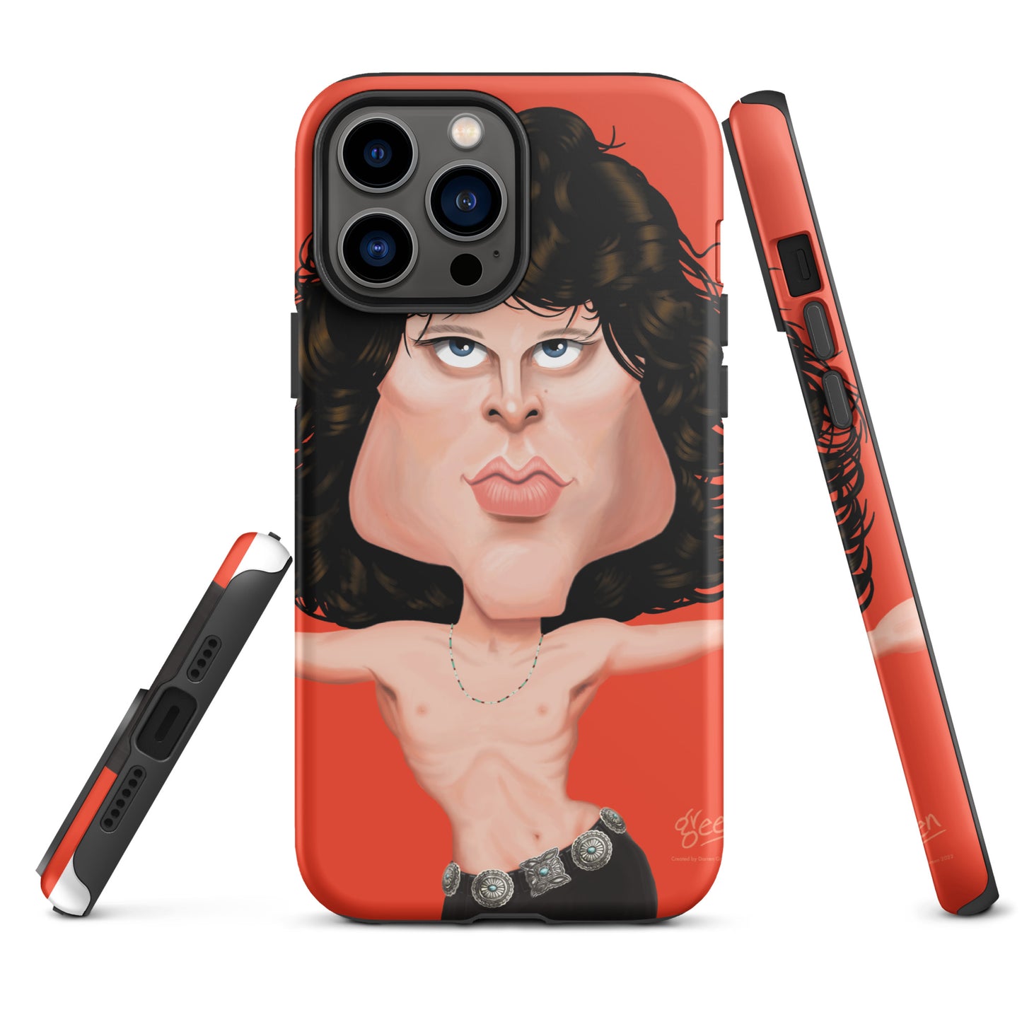 Tough iPhone case - 'Jim' by Darren Green