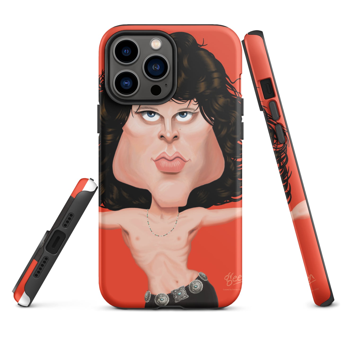 Tough iPhone case 'Jim' by Darren Green